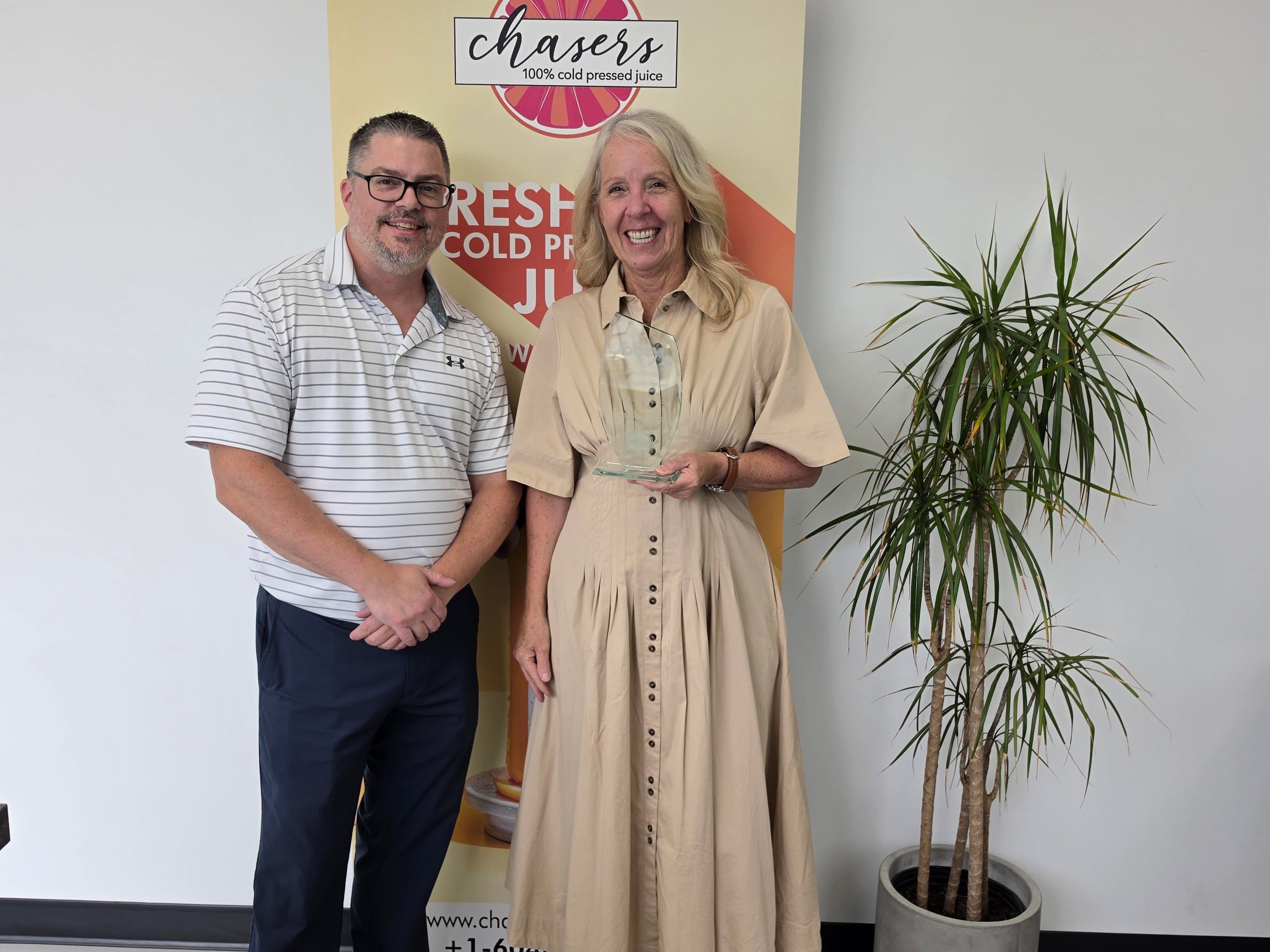 Chaser's Fresh Juice Wins Sobeys "Best Overall Local Supply Partner" Award